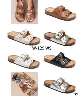 SANDALIA PLANA W-129 WS