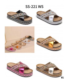 SANDALIA PLANA SS-221 WS