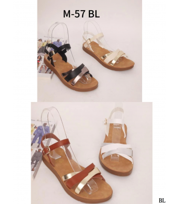 SANDALIA PLANA 3M-57 BL