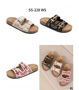 SANDALIA PLANA SS-228 WS