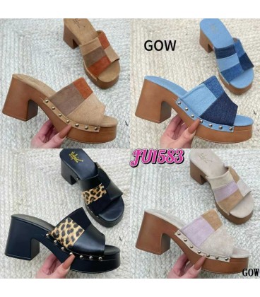 SANDALIA DE TACON JU1583 GOW