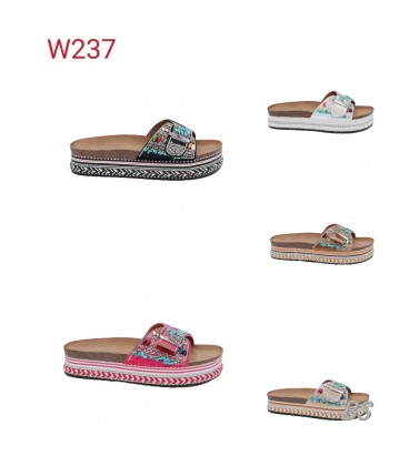 SANDALIA PLANA W237 BS