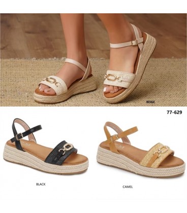 SANDALIA PLANA 77-629 CM